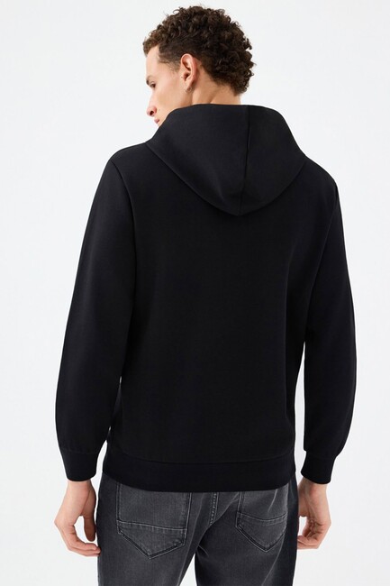 Erkek Sweat LF2041153 Siyah - Thumbnail