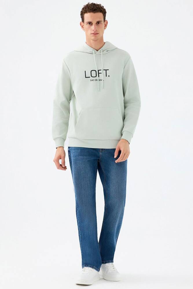 Erkek Sweat LF2041153 Yeşil 