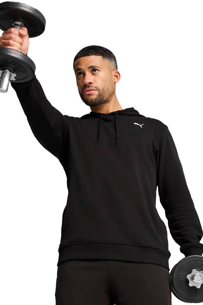 Erkek Tad Ess French Terry Sweat 525918-01 Siyah 