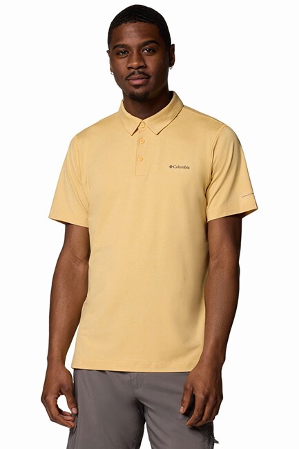 Erkek Tech Traıl Polo Tişört 1768701715 Sarı - Thumbnail