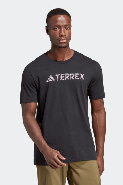 Adidas - Erkek Terrex Classic Logo Tişört HZ1399 Siyah 