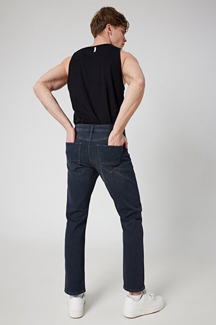 Loft - Erkek Terrybrown Slim Fit Pantolon LF2032676 Lacivert (1)