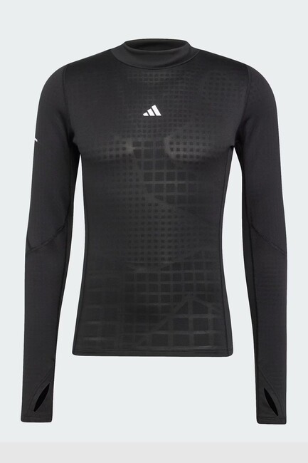 Erkek TF CLD Uzun Kol Tişört IN5584 Siyah - Thumbnail