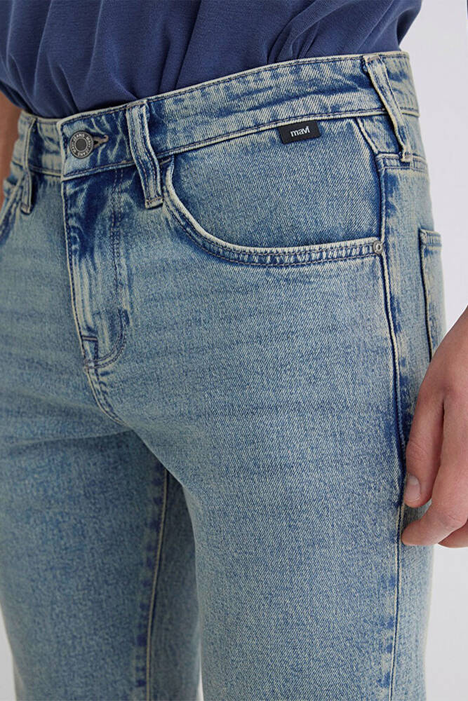Erkek Tım 90'S Street Comfort Denim Şort 0428489645 Mavi 