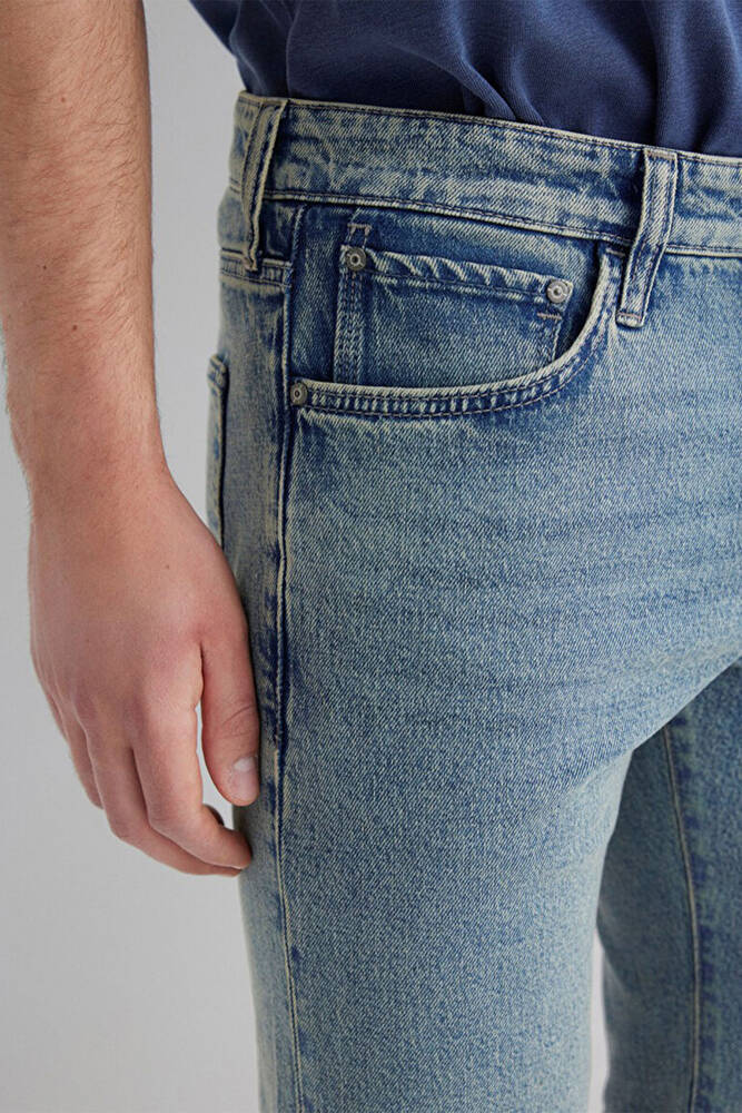 Erkek Tım 90'S Street Comfort Denim Şort 0428489645 Mavi 