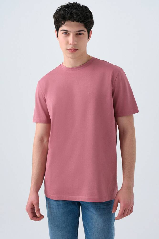 Erkek Tişört LF2034994 Pembe 