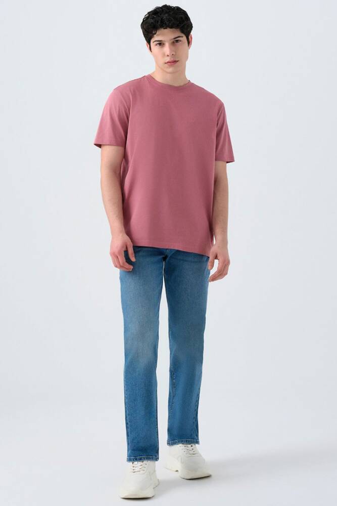 Erkek Tişört LF2034994 Pembe 