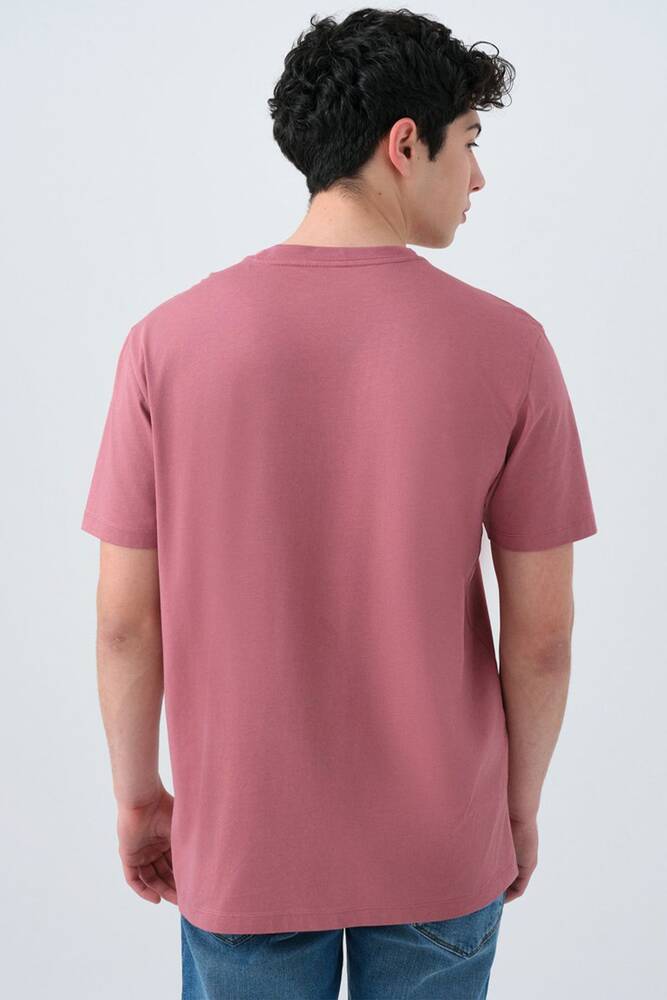 Erkek Tişört LF2034994 Pembe 