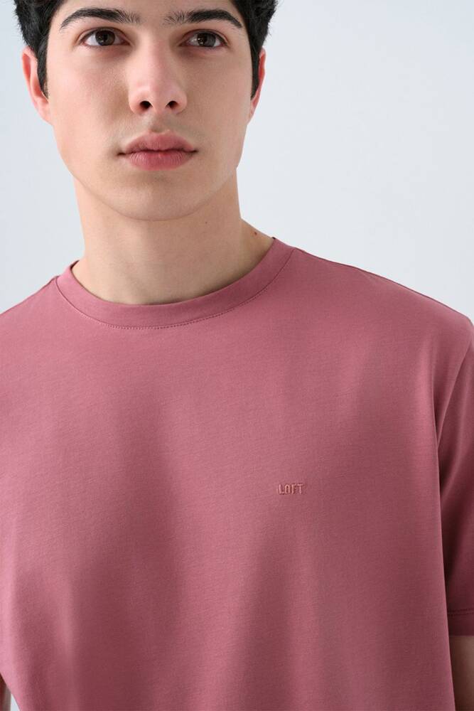 Erkek Tişört LF2034994 Pembe 