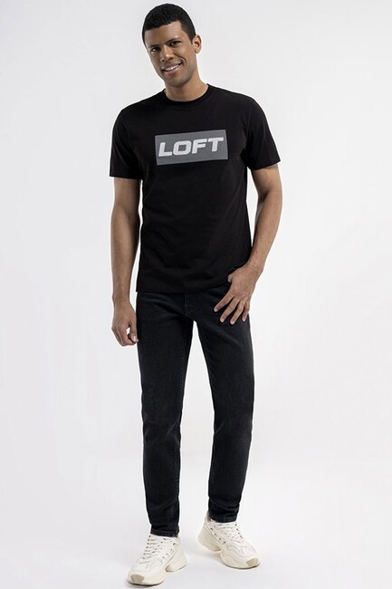 Loft - Erkek Tişört LF2035780 Siyah (1)