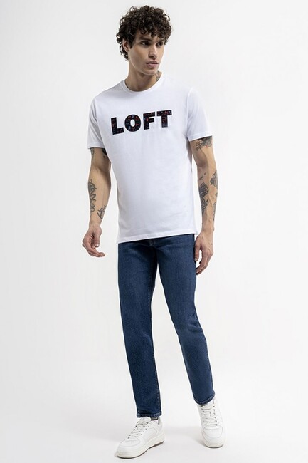 Loft - Erkek Tişört LF2035793 Beyaz (1)