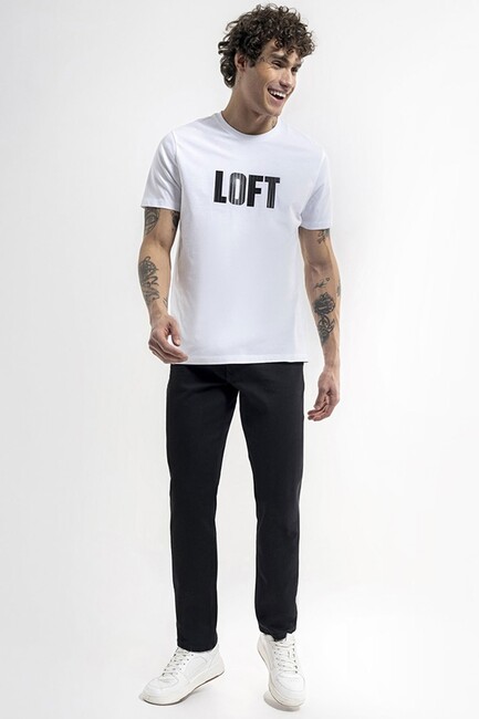Loft - Erkek Tişört LF2036411 Beyaz (1)