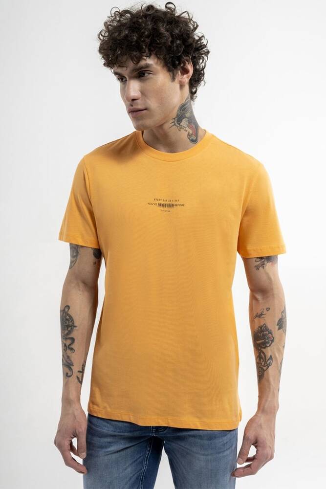 Erkek Tişört LF2036424 Sarı 