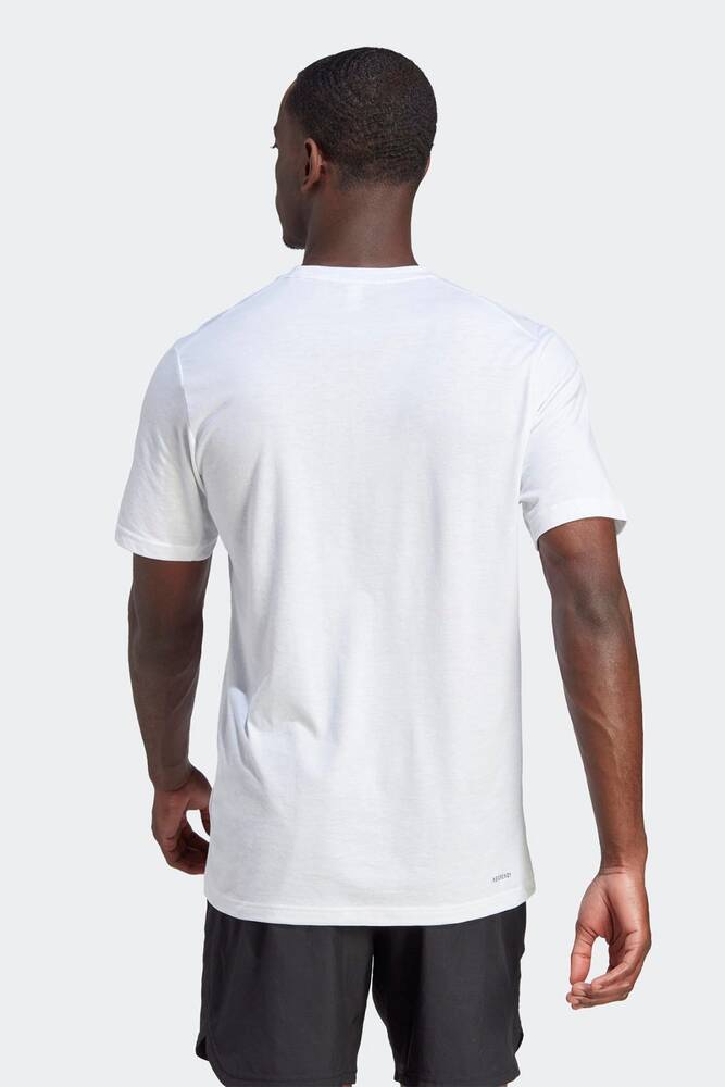 Erkek Tr-Es Fr Logo Tişört IM4373 Beyaz 