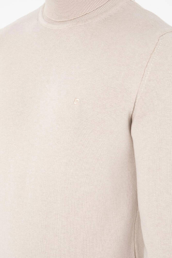 Erkek Triko Kazak 000-1989280 Ekru 