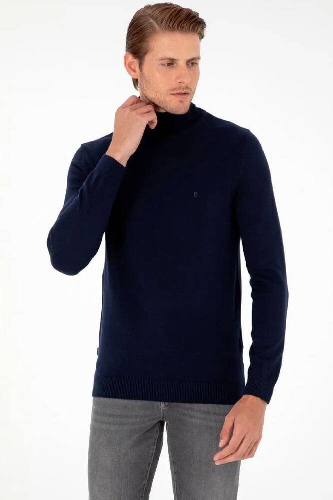 Erkek Triko Kazak 000-1989280 Lacivert 