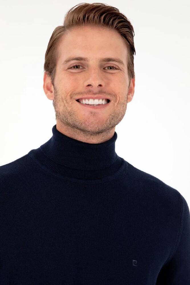 Erkek Triko Kazak 000-1989280 Lacivert 