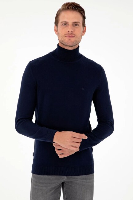 Erkek Triko Kazak 000-1989280 Lacivert (3)