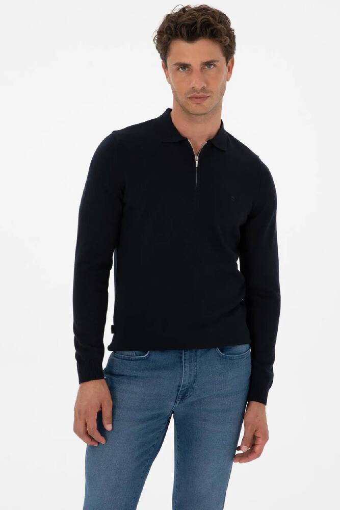 Erkek Triko Kazak 000-2320154 Lacivert 