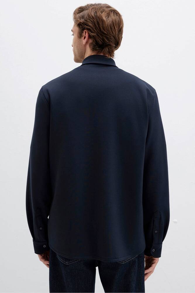 Erkek Uzun Kol Gömlek 0211752-70490 Lacivert  Erkek Uzun Kol Gömlek 0211752-70490 Lacivert