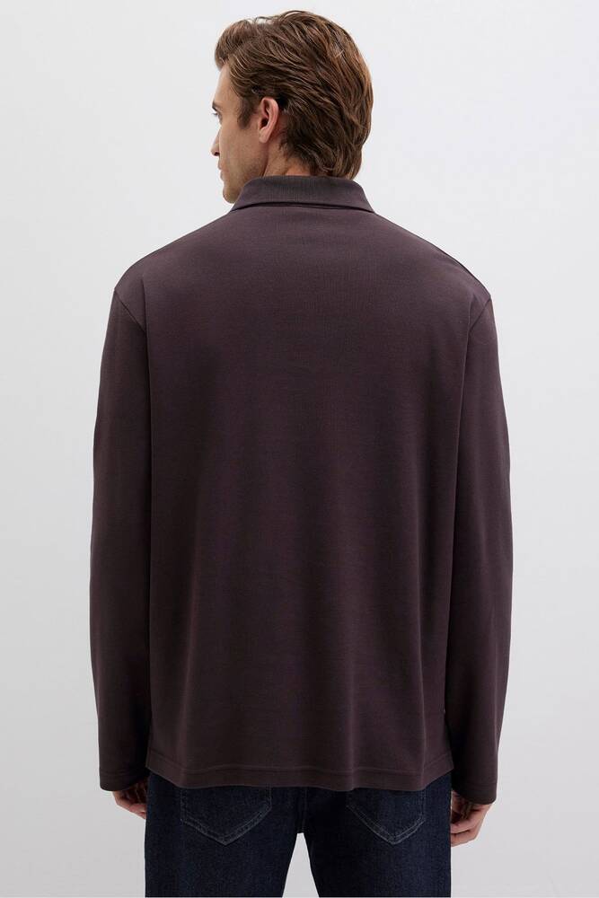 Erkek Uzun Kol Penye 0613114-89103 Kahve  Erkek Uzun Kol Penye 0613114-89103 Kahve