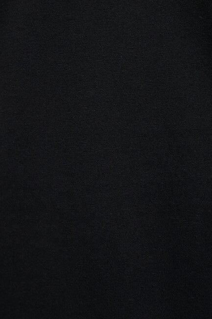 Erkek V Yaka Streç Basic Tişört 061748-900 Siyah - Thumbnail