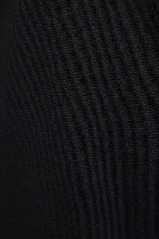Erkek V Yaka Streç Basic Tişört 061748-900 Siyah 