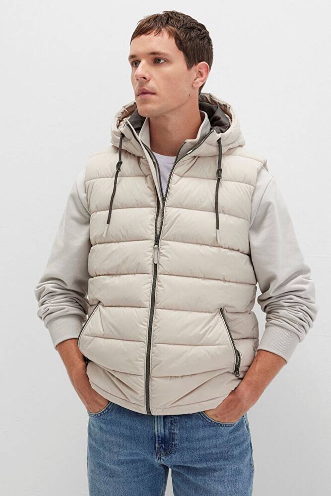 Erkek Yelek 0110604-70144 Bej 