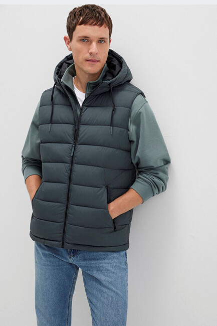 Erkek Yelek 0110604-71598 Yeşil (2)