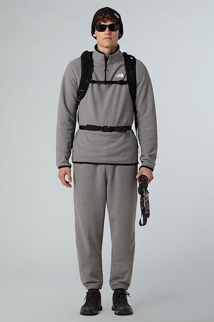 Glacıer Fleece 1/4 Zıp Ceket NF0A8D0QCQI1 Gri - Thumbnail