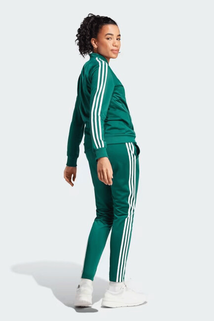 Adidas - Kadın 3S Eşofman Takımı IJ8785 Yeşil (1)