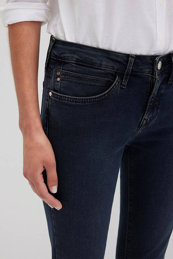 Kadın Ada Vintage Jean Pantolon 1020582249 Lacivert 