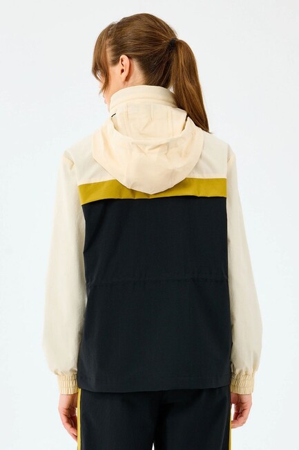 Kadın Adjustable Micro Ceket S2520208-1983 Ekru - Thumbnail