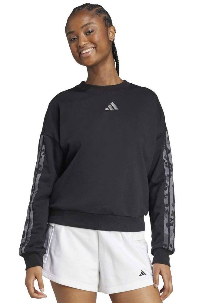 Kadın AOP Sweat JM1835 Siyah 