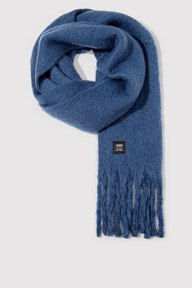 Kadın Atkı 1912844-24367 Mavi 