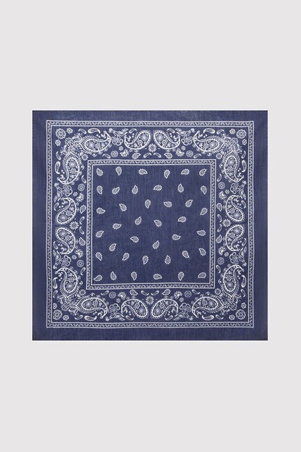 Kadın Bandana 1911810-70491 Mavi - Thumbnail