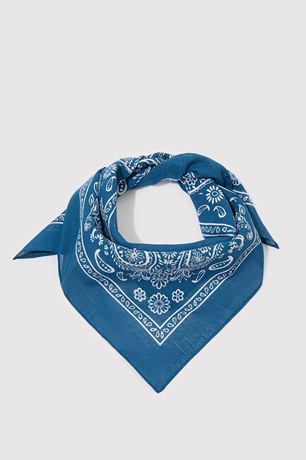 Kadın Bandana 1911810-70500 Turkuaz - Thumbnail