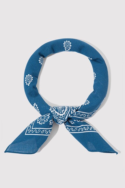 Kadın Bandana 1911810-70500 Turkuaz - Thumbnail