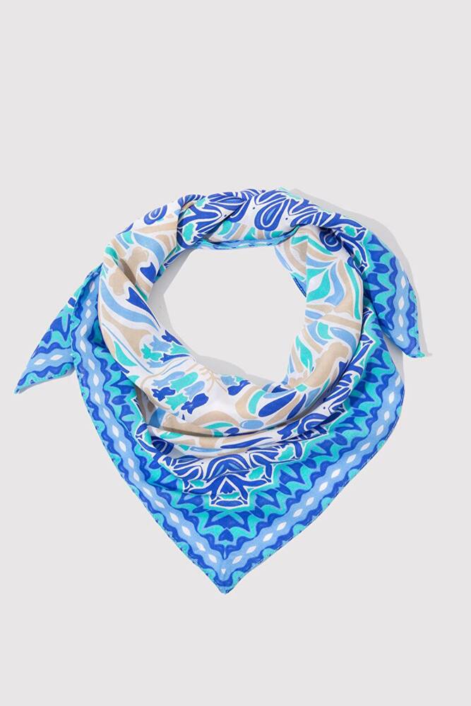 Kadın Bandana 1912238-70865 Mavi 