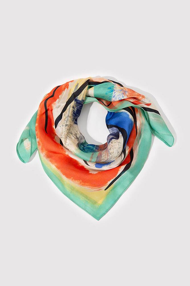Kadın Bandana 1912959-71758 Yeşil 