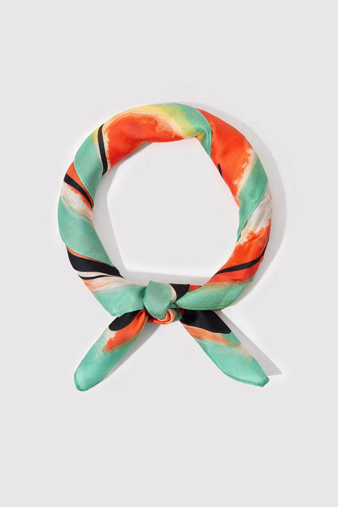 Kadın Bandana 1912959-71758 Yeşil 