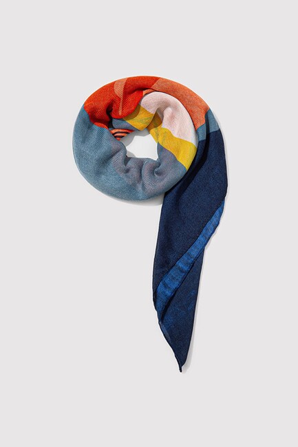 Kadın Bandana 1912964-30717 Lacivert - Thumbnail