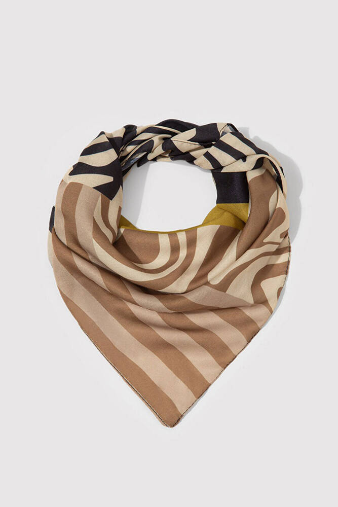 Kadın Bandana 1913422-26823 Kahve 