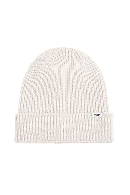 Kadın Bere 1910719-70007 Ekru (2)