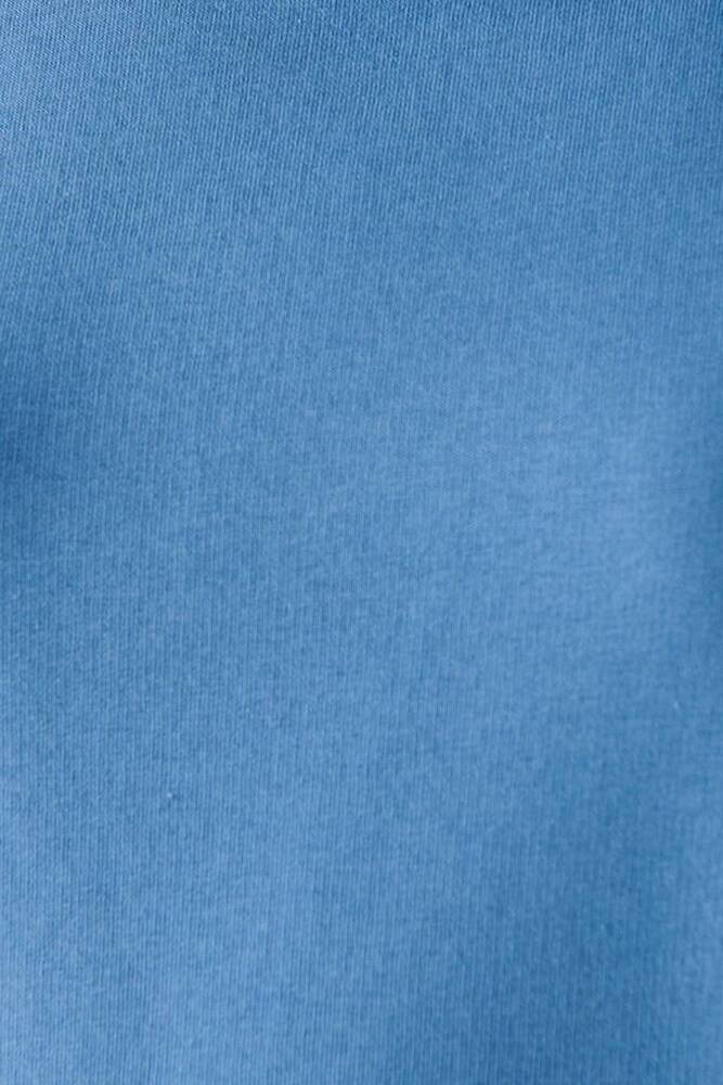 Kadın Bisiklet Yaka Basic Sweatshırt 1610198-70885 Mavi 