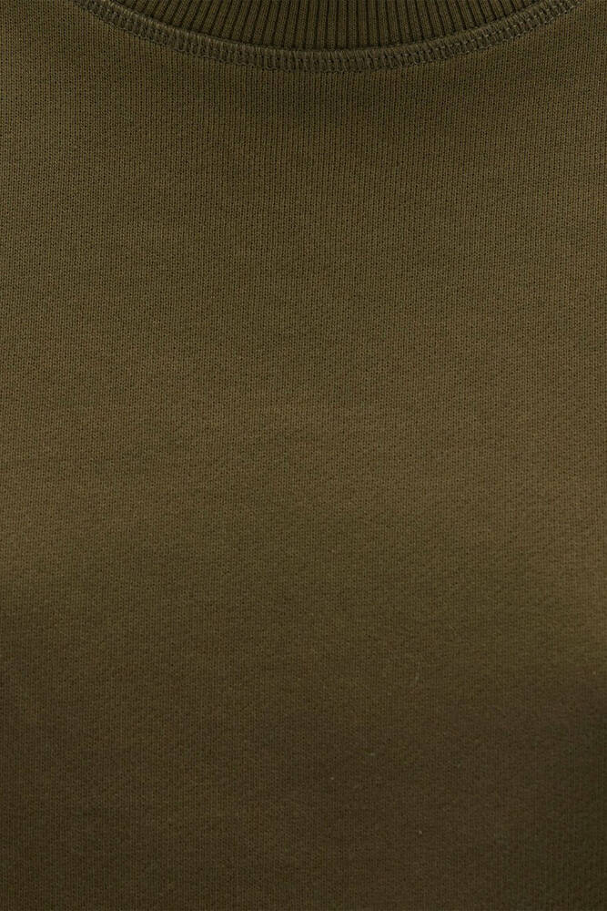 Kadın Bisiklet Yaka Sweat 1S10390-71589 Haki 