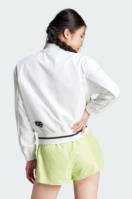 Adidas - Kadın Bluv Q3 Ceket IA3137 Beyaz (1)