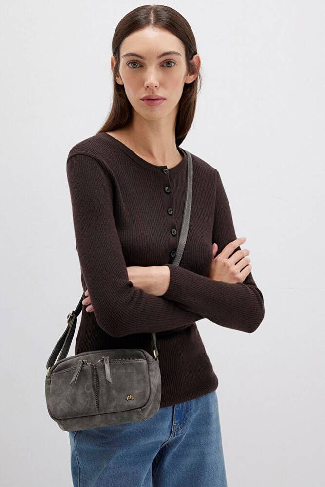 Kadın Çapraz Çanta 1912638-22864 Gri  Kadın Çapraz Çanta 1912638-22864 Gri