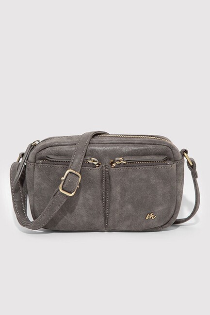 Kadın Çapraz Çanta 1912638-22864 Gri (2)