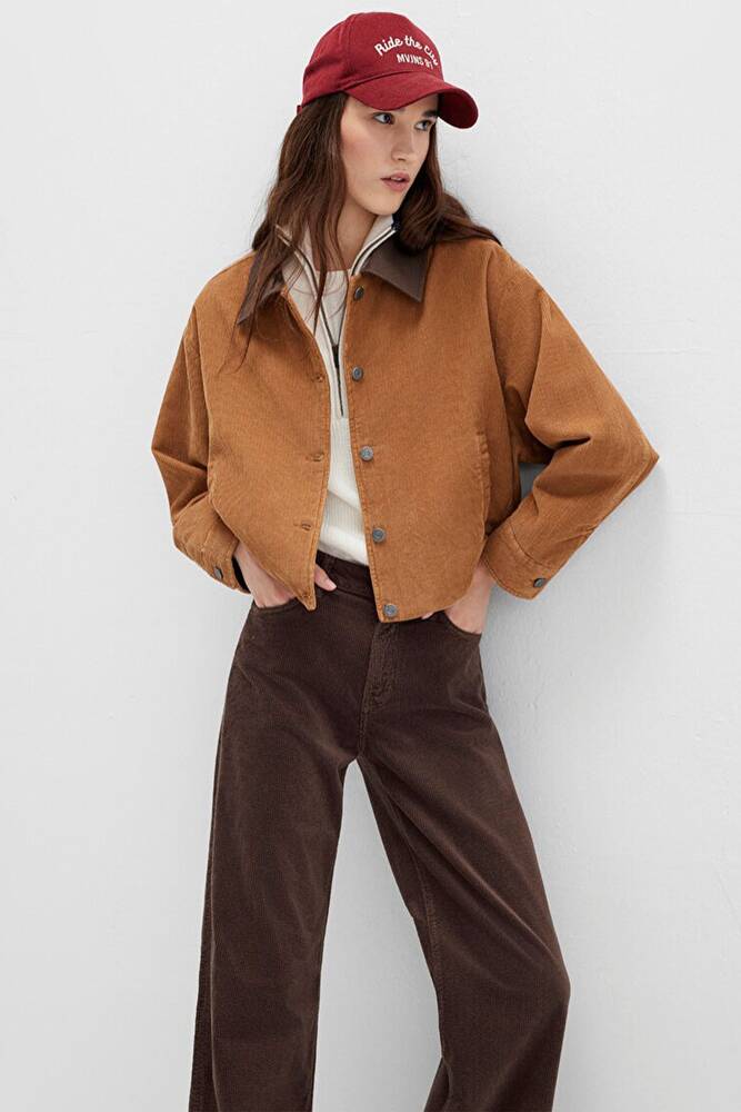 Kadın Ceket 1110842-70381 Kahve 